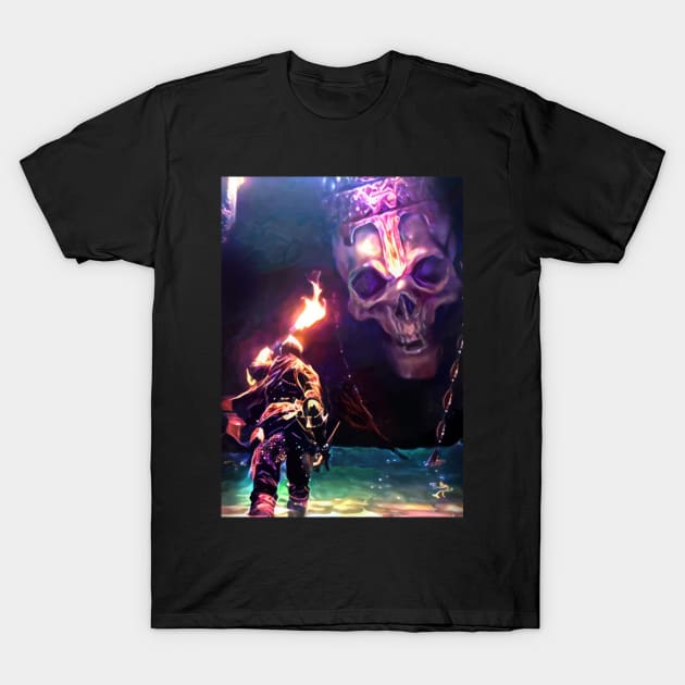 Face to Face Dark T-Shirt by Christian94